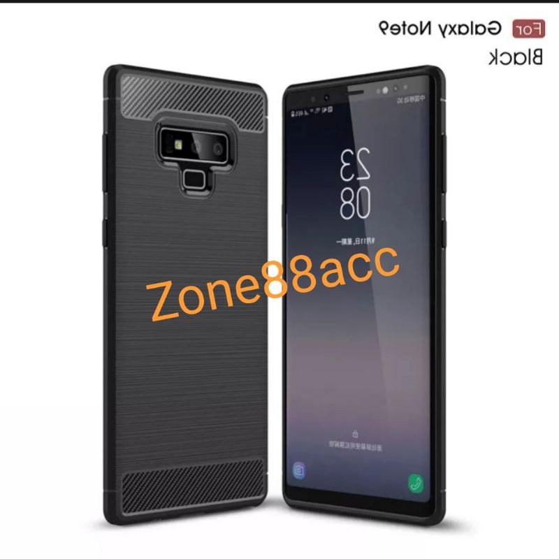 Silicon Case SAMSUNG Note 9 Softcase iPAKY Carbon Casing Cover TPU