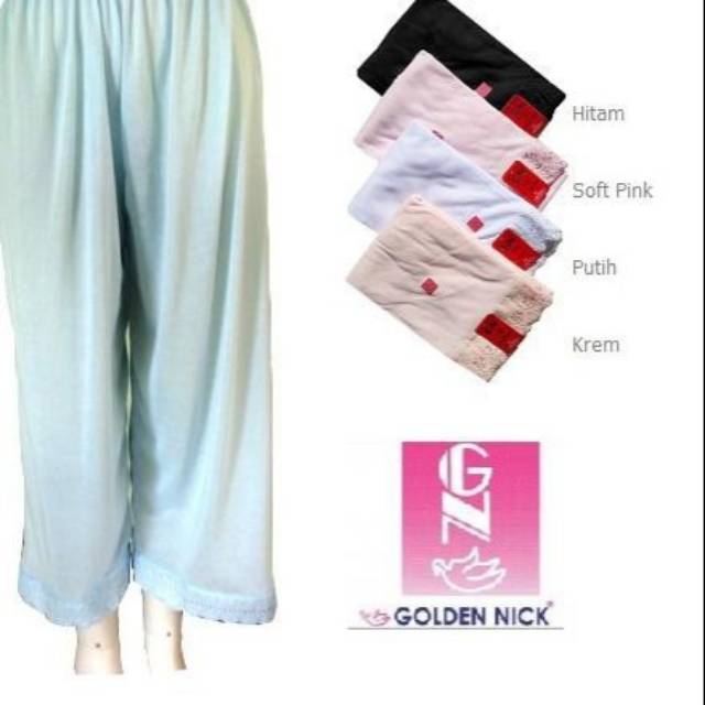 Daleman celana androk renda GN