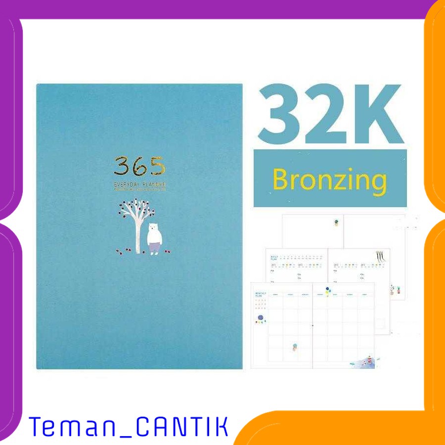 Mall TC-AT040 DINGDANGTU BUKU DIARY 365 HARI HARDCOVER - DDT-4083-32