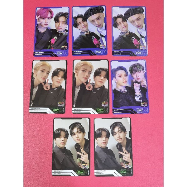 Stray Kids SKZ Oddinary trading card pc minsung hyunsung seungjin seungsung chanbin hyunlix chanlix 