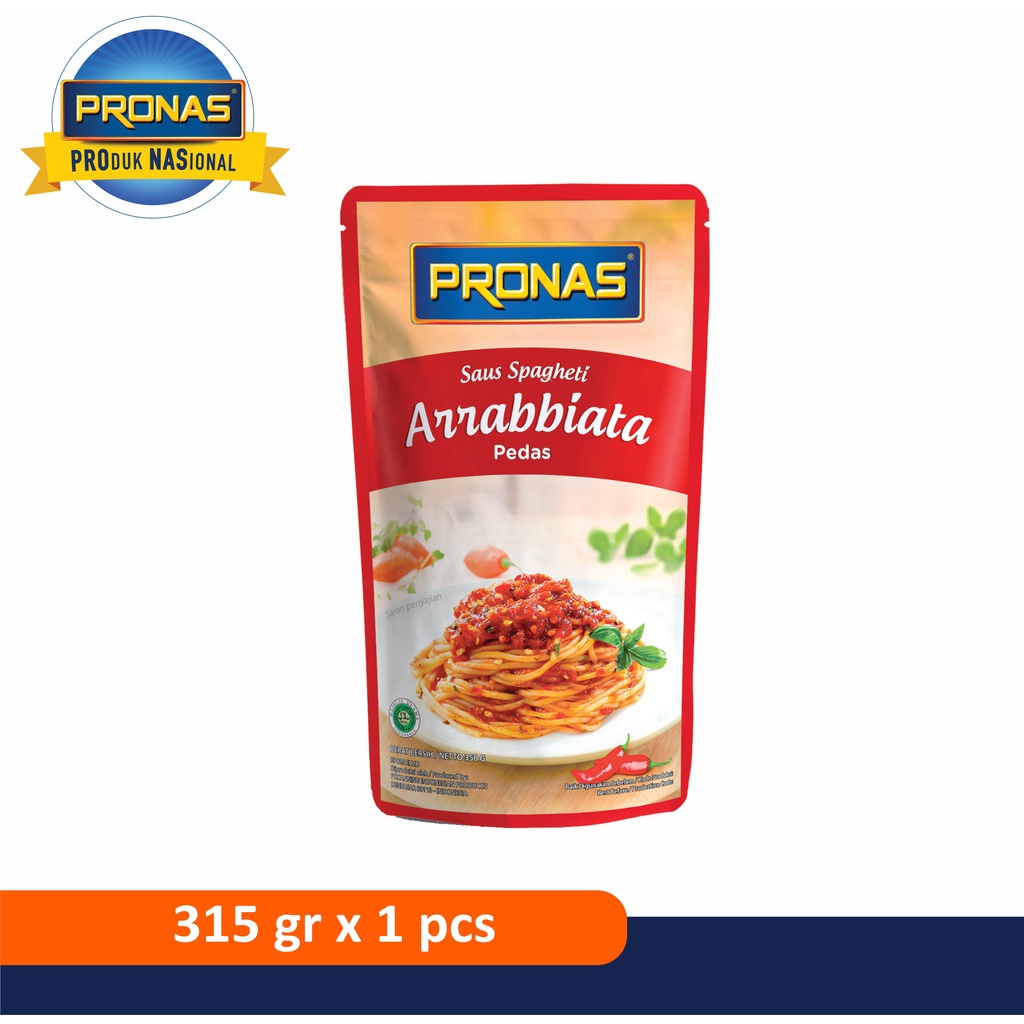 PRONAS Saus Spaghetti Arrabbiata 315 g