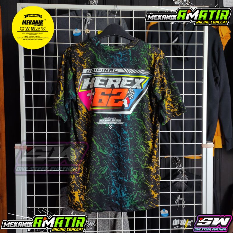 KAOS HEREX | KAOS PRINTING | KAOS RACING | MEKANIK AMATIR ORIGINAL | KAOS BALAP | HEREX | HEREX CLUB