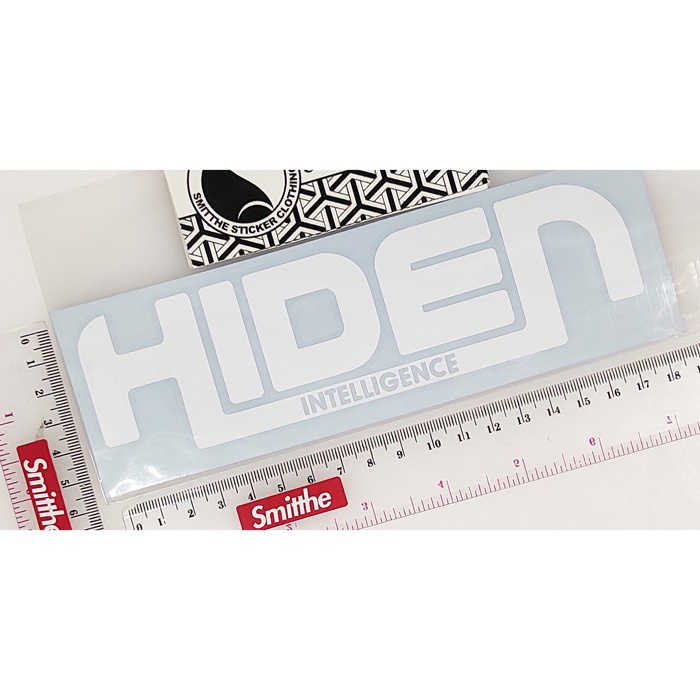 Stiker HIDEN Intelligence Kamen Rider ZO Zero One Cutting Sticker