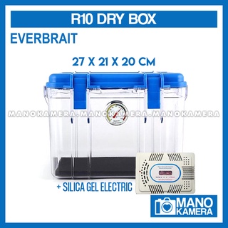 Everbrait Dry Box R10 Drybox ABS Free Silica Gel Elektrik Untuk Kamera
