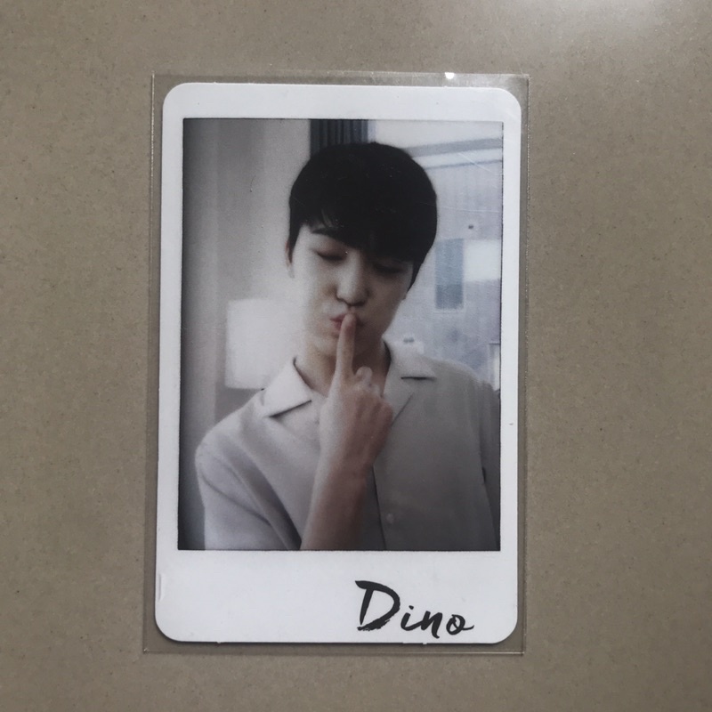 SEVENTEEN Dino al1 album PC Photocard