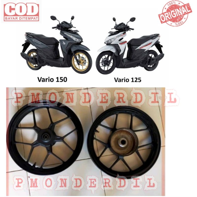 PROMO TERLARIS ( COD) Velg motor depan belakang honda vario 125 150 led original