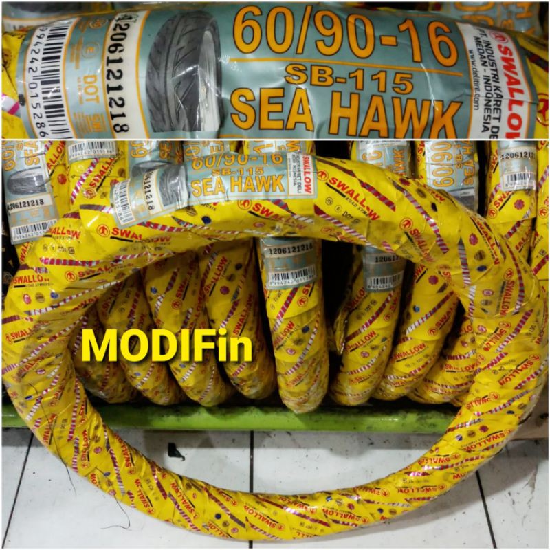 Ban Ring 16 60 90 Ban Luar Motor Depan Belakang SWALLOW Sea Hawk sb115 Ring16 60 per 90 - 16 . 60/90