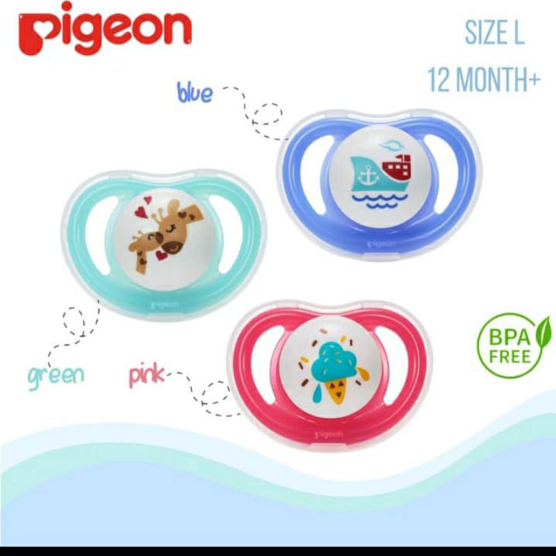 Pigeon Minilight Pacifier ukuran S/M/L - Empeng bayi