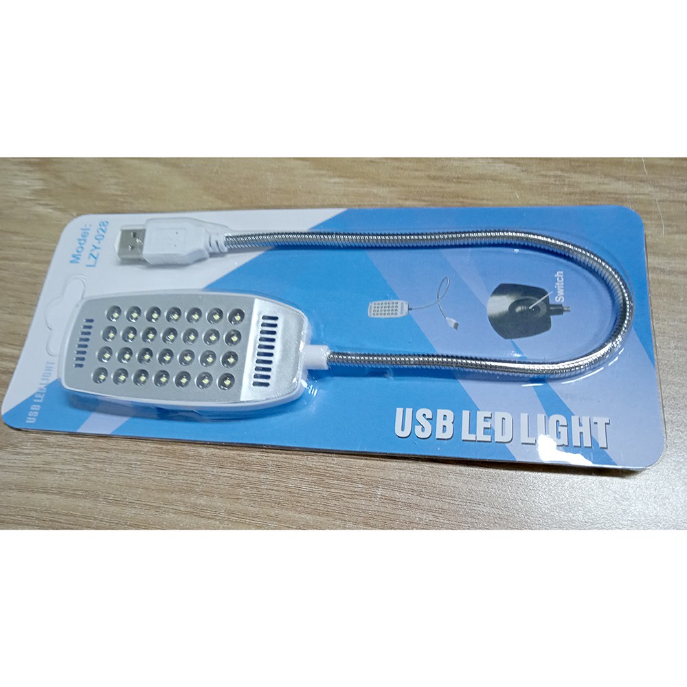 Lampu USB 28 LED dengan Modul ON  OFF - UL014 - OMUA2IBL Blue