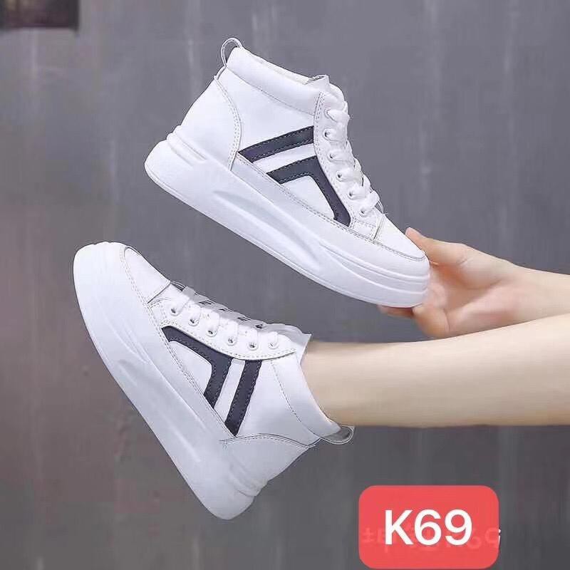 Sepatu Sneakers Kets Putih Wanita Sepatu Olahraga Wanita Impor Sepatu Sneakers Cewek SP-083