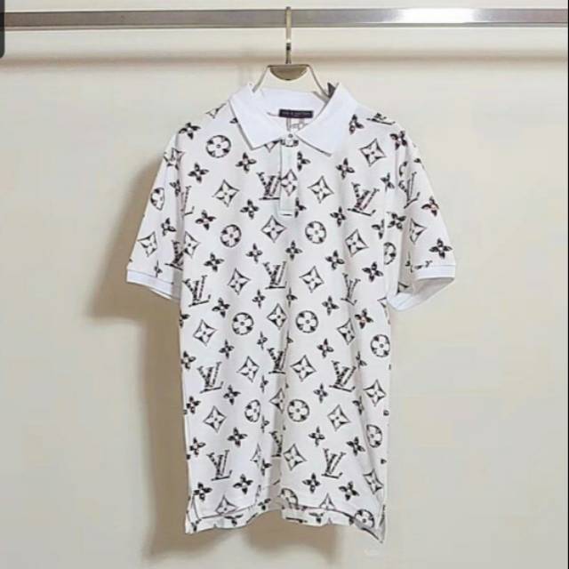 Kaos polo pria Lv mirror quality slimfit