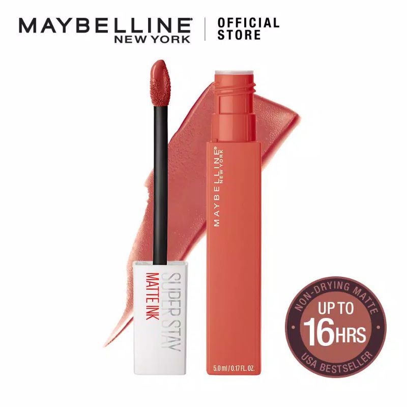 Maybelline Superstay Matte Ink 210 Versatile | Seductress | Shakeer | Delicate | Inititator-210 Versatile