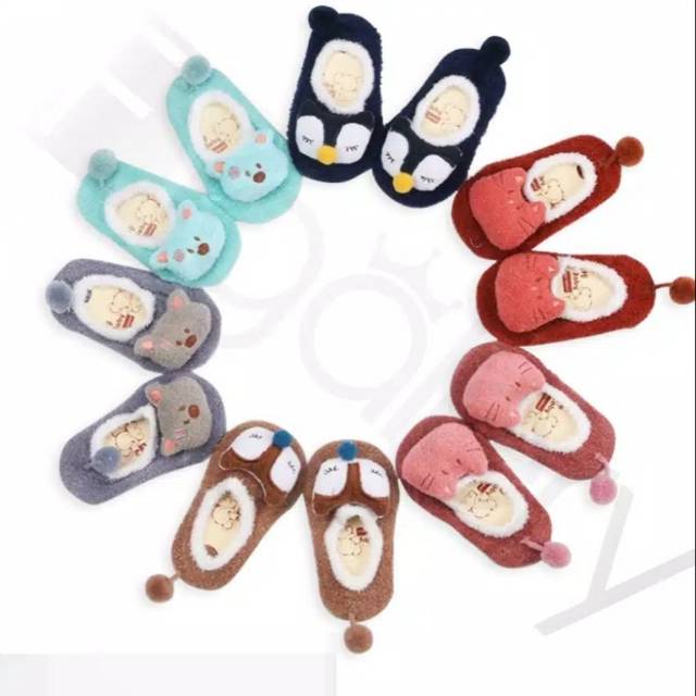 SEPATU BAYI BAHAN BULU HALUS SEPATU CUTE