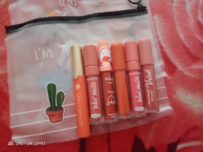 Zipper Bag Kaktus / Ziplock Motif Kaktus / Tempat Pensil / Pouch Serbaguna / Pouch Kosmetik