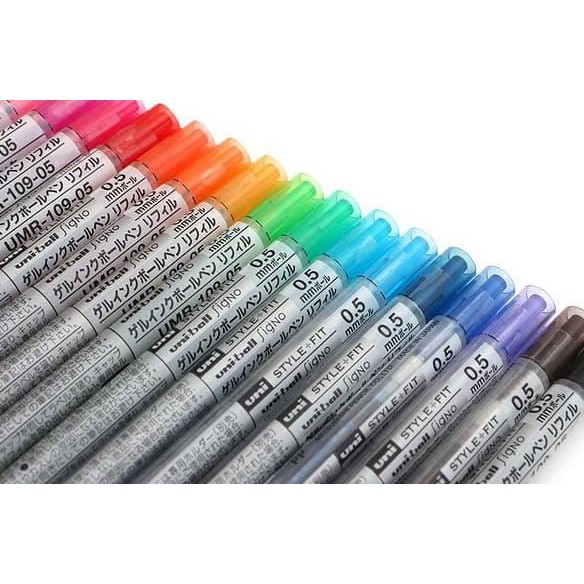 

UNI STYLE FIT REFILL - 0,5mm Tersedia 15warna TERBATAS