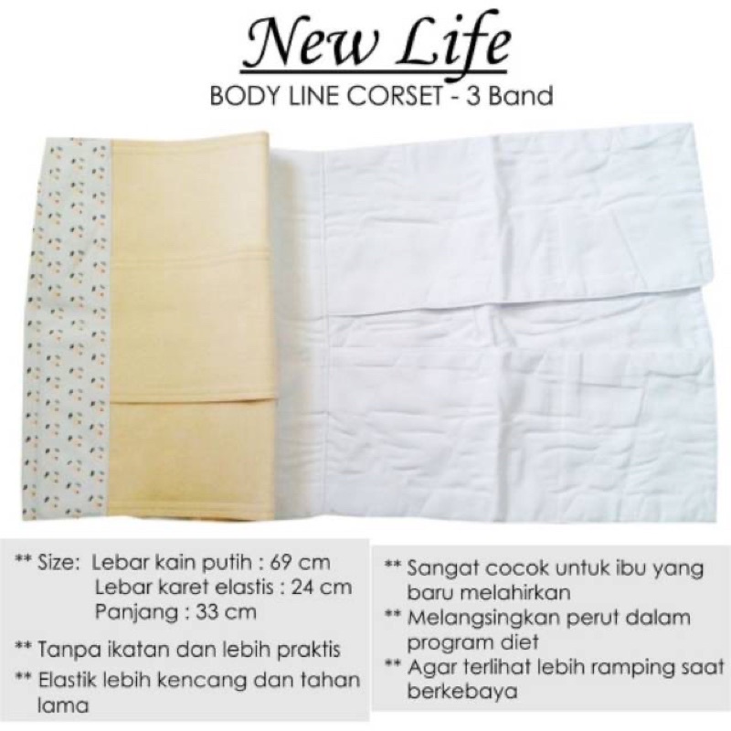 Korset Gurita New Life Korset gurita L XL XXL Rekat Pasca Melahirkan New Life Gurita Rekat