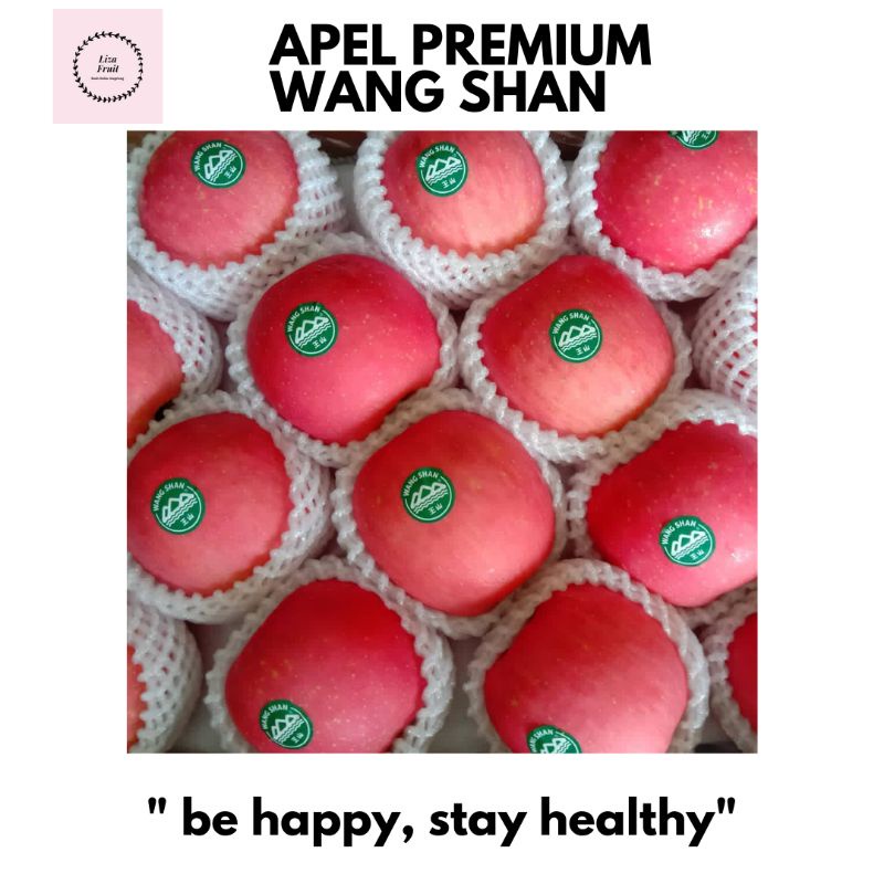 

Apel Wang Shan | Apel Merah Premium 500 gram | Buah Segar