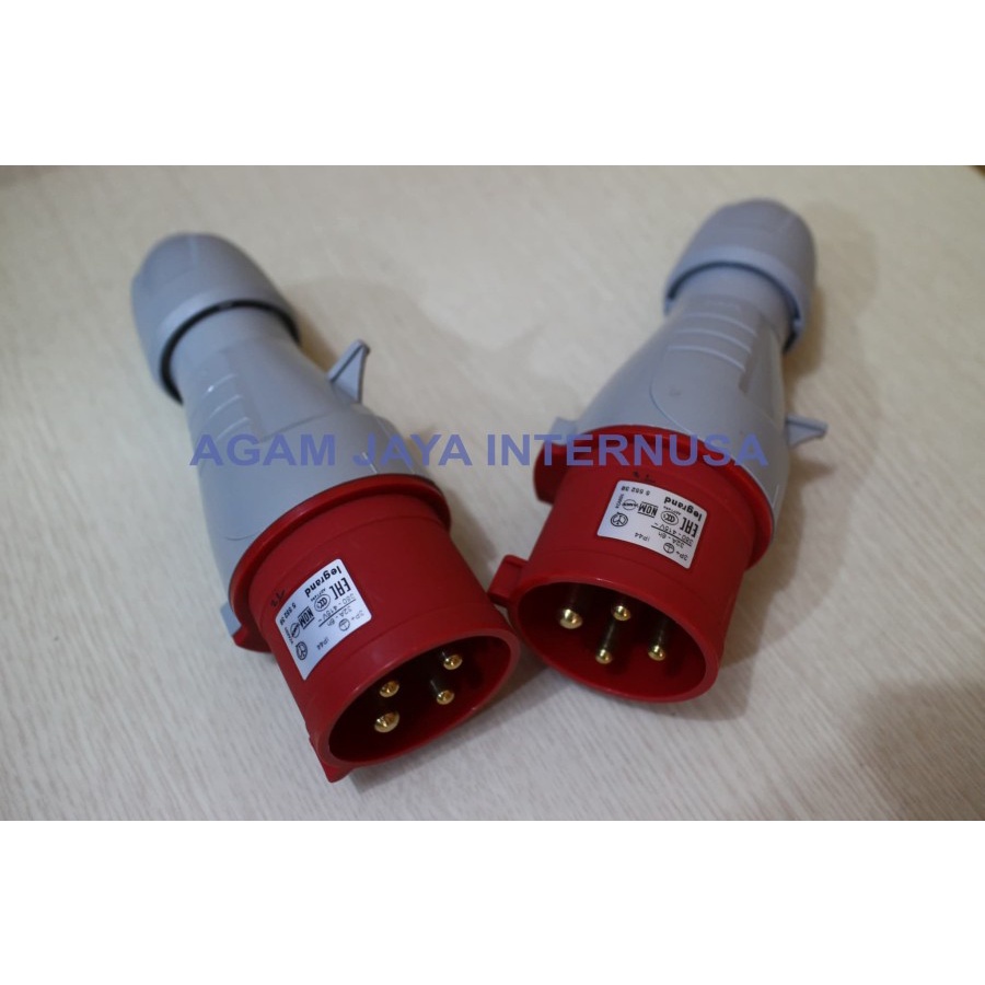 LEGRAND MOBILE SOCKET MALE 4 PIN, 32AMP, 3PHASE