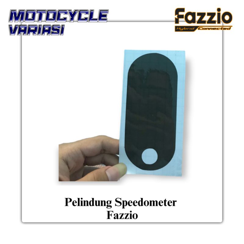 Stiker pelindung speedometer Fazzio transparan