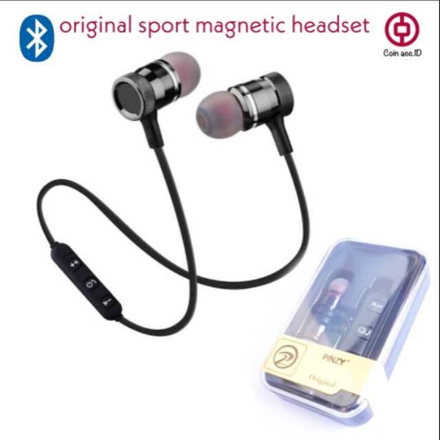 [KOIN ACC] headset bluetooth sport magnetic