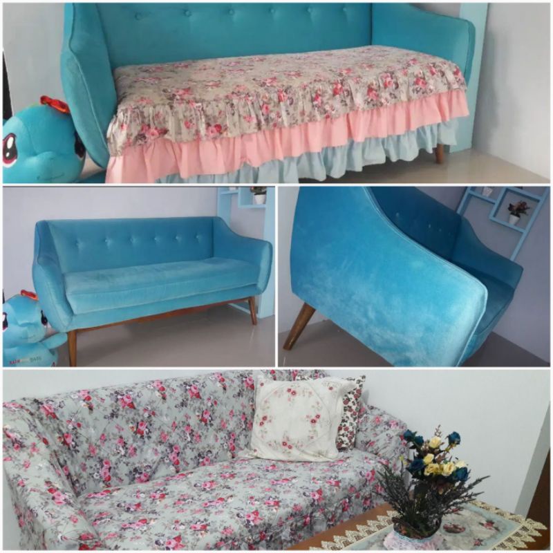 Sofa Scandinavian 3 Seater Tosca Murah