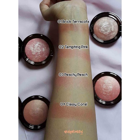 *GROSIR* PIXY MAKE IT GLOW ADORABLE MARBLE BLUSH ON