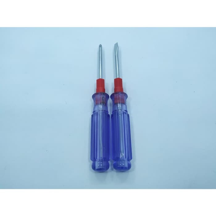 Obeng BB Bolak Balik Cml 5&quot; inch 2 Way Transparan Min Plus