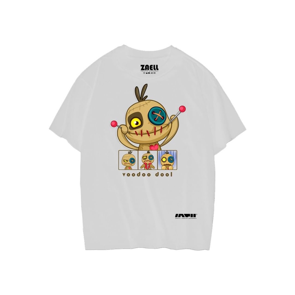 kaos distro uniqlo baju dewasa / pakaian pria wanita-voodoo doll