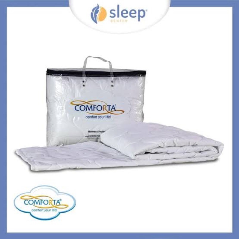 mattrass protector pelindung kasur comforta promo murah makassar ready stock ukuran 160 dan 180