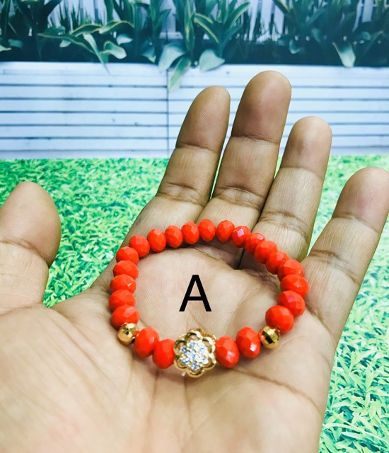 Gelang wanita // gelang kristal // gelang penggati perhiasan emas// replika emas // gelang tangan