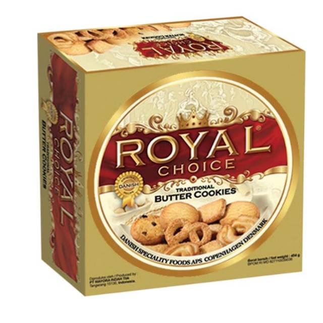 

Biskuit Royal Choice Traditional Butter Cookies 240gr (Kue Lebaran)