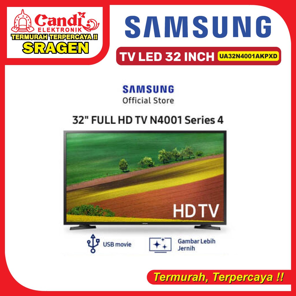 SAMSUNG TV LED 32 INCH DIGITAL - UA32N4001AKPXD-1