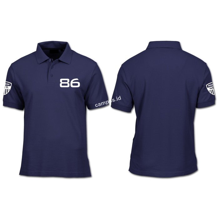 POLOSHIRT NET 86 / KAOS NET 86 / NET 86 / NET TV / 86 TERLARIS TERMURAH -MKSR.INC