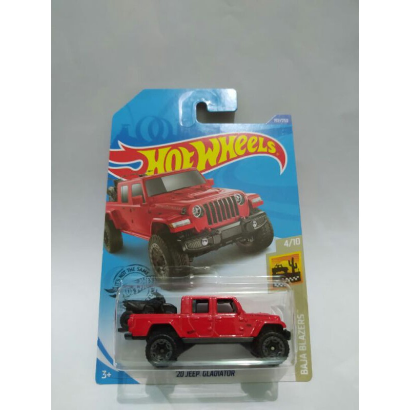 Diecast Hotwheels - Hot Wheels '20 Jeep Gladiator Rubicon