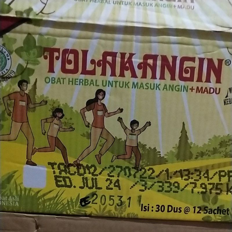 

tolak angin 1 karton