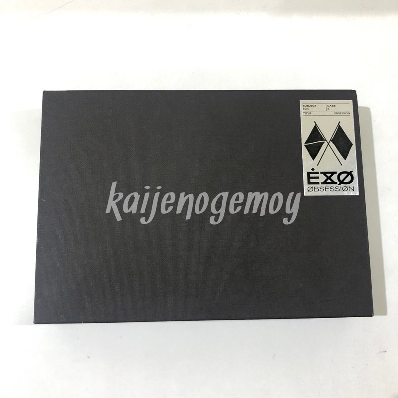 EXO obsession album only X-EXO