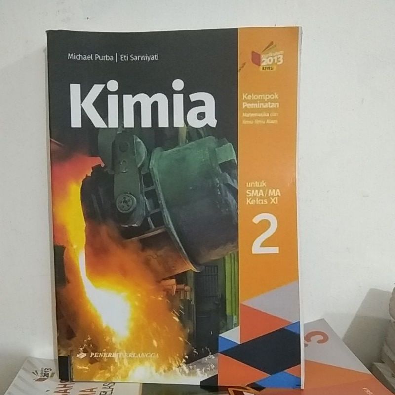 buku kimia SMA/ MA kelas 2-11 penerbit Erlangga
