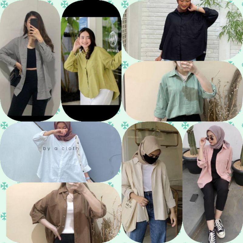 Kemeja Atasan New arrival