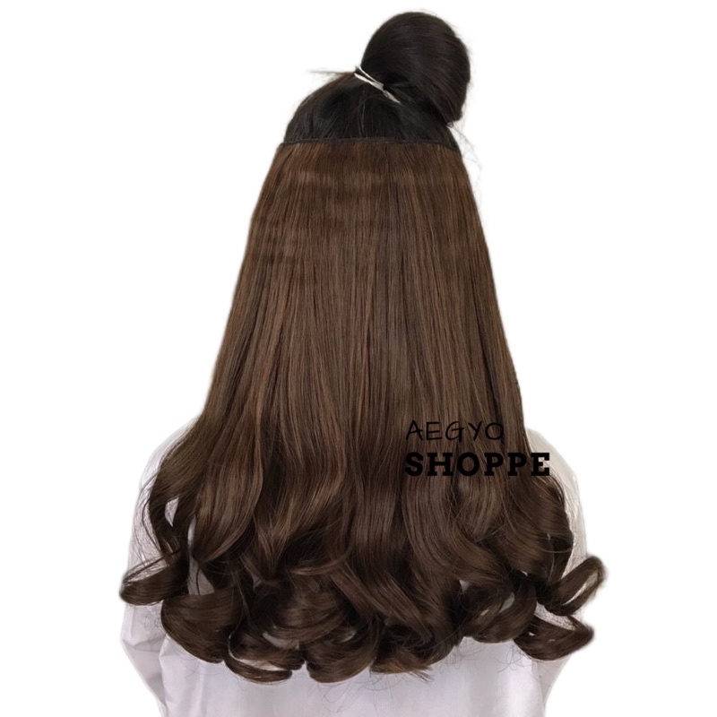 Hairclip korean bottom curly 40cm 50cm 60cm 321 888A 60A