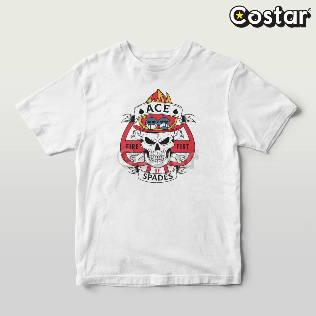 Kaos Anime One Piece Ace Logo