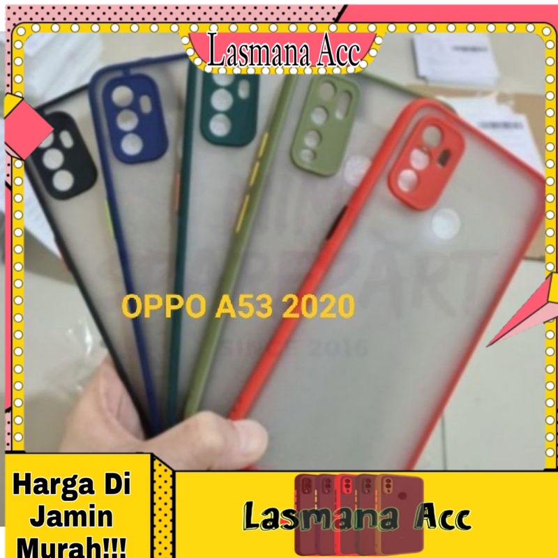 CASE HP/ SLIKON HP MYCUSS PELINDUNG CAMERA OPPO A53.2020