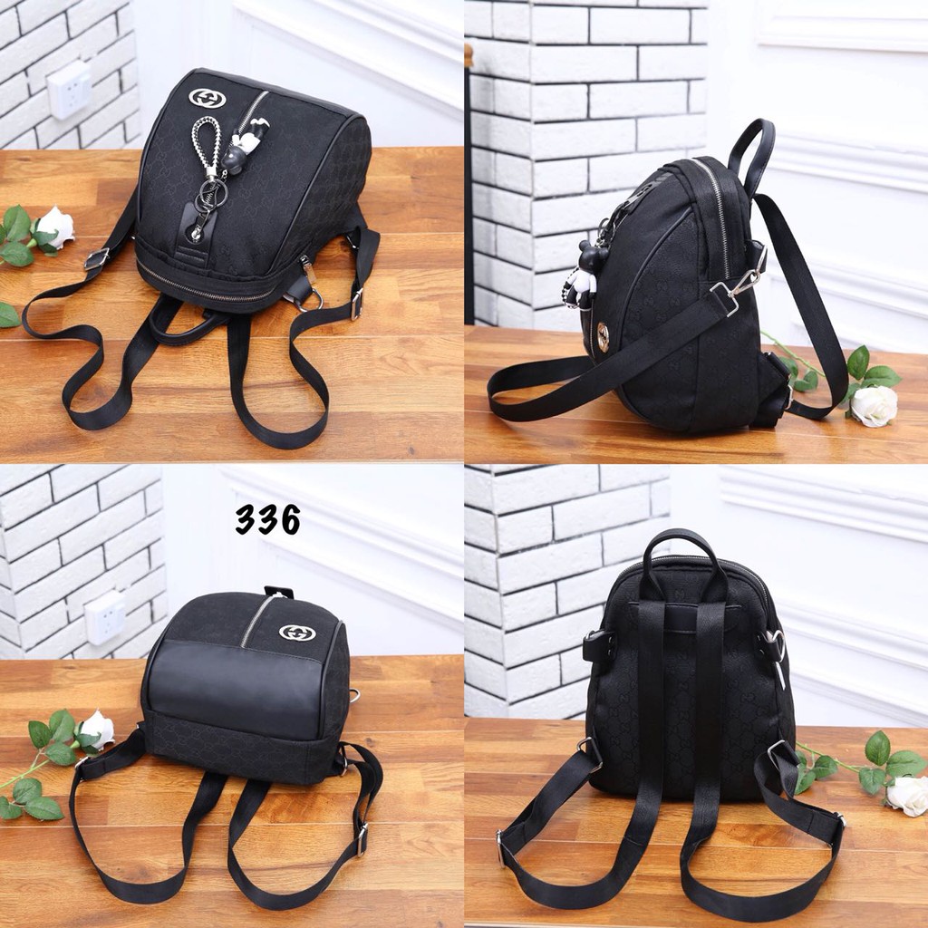 TAS WANITA-TAS IMPORT- Gucci Bear Mono Ransel #336