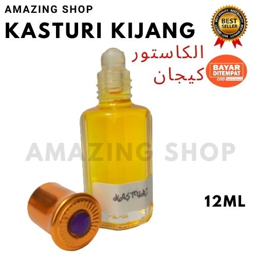 Parfum Kasturi Kijang Non Alkohol Minyak Wangi Sholat Roll On Parfume Pria Wanita Farfum Tahan Lama