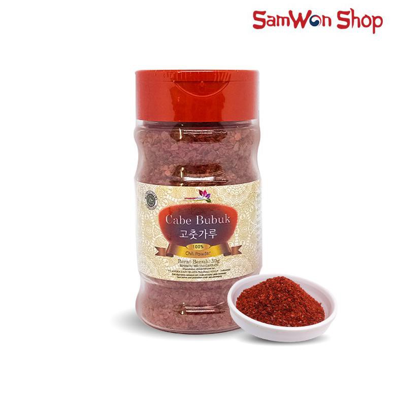 

Terbaru Gochugaru Kasar 50 Gram - Bumbu Masak Bubuk Cabe Khas Korea