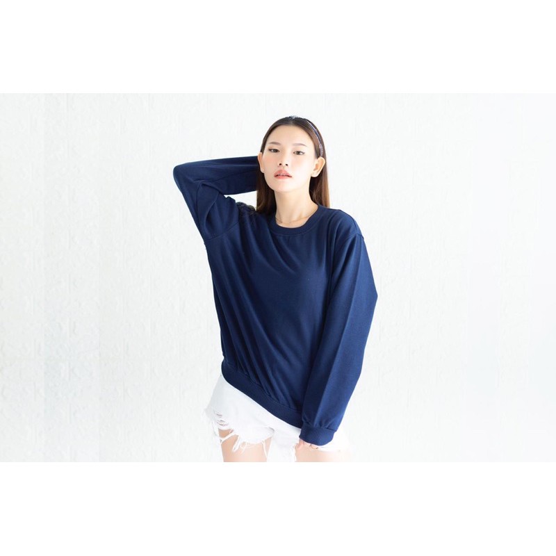 Owlet - sweater basic unisex (pria dan wanita) M - XXL / sweater polos