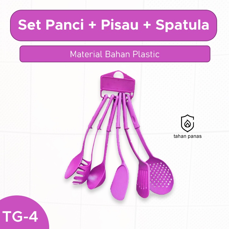 Panci Set dengan Free Pisau Set Dapur Multifungsi Anti Karat Anti Lengket WD