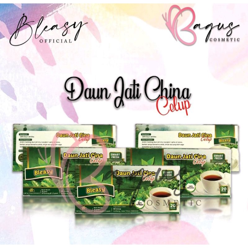 

DAUN JATI CINA CELUP