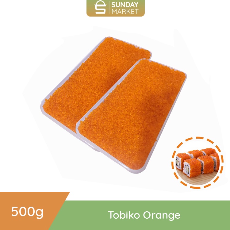 

Tobiko Orange / Telur Ikan Terbang Kualitas Premium