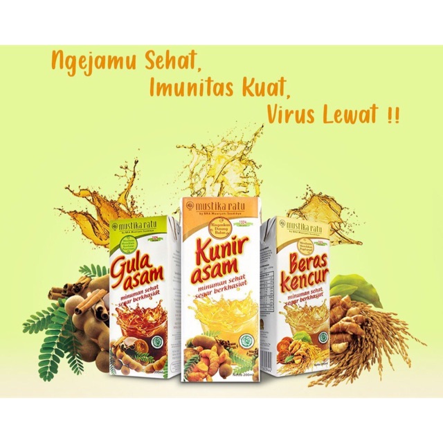 

MINUMAN KUNIR ASAM MUSTIKA RATU 200ml