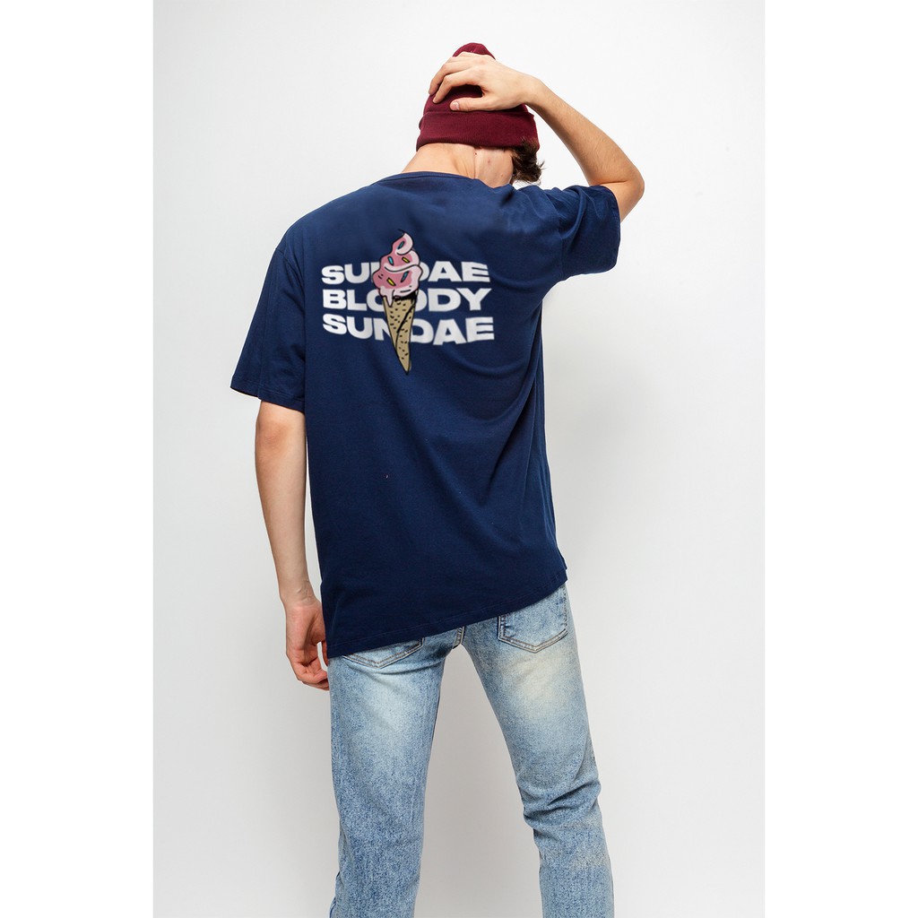 Erigo T-Shirt Sunday Bloody Navy Unisex